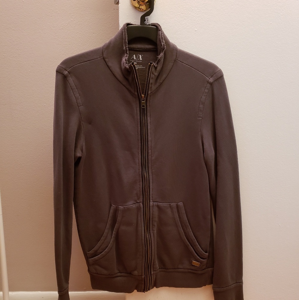 Armani Exchange gray sweater